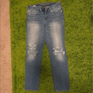 American Eagle Straight Leg Skinny Jeans
